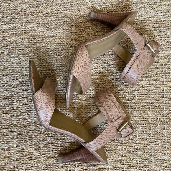 Nine West Mixie Leather Ankle Strap Sandals - Picture 3 of 13